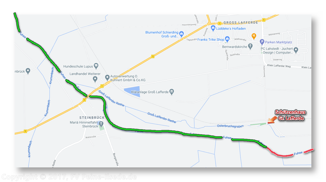 FV PeineIlsede und Umgebung Fuhse
